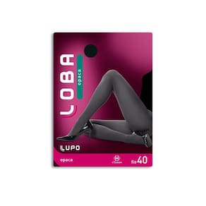 Meiacalça Opaca Loba Lupo 5830 Fio 40 Tamanho EG Cor Preta