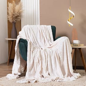 Cobertor Manta Encanto Avulso Dupla Face QUEEN - Mantinha Plush Fleece Corações em Alto Relevo Toque de Seda