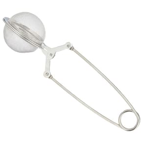 Difusor Chá Peneira Inox Com Cabo Reforçado Alça de 16 cm - Cha Infusor Pegador de bola de chá - PANAMI
