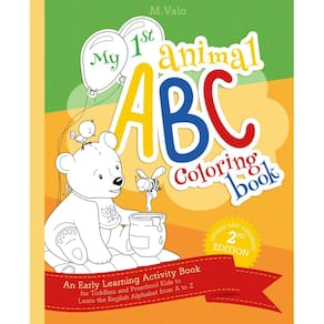 Livro de colorir Genérica My First Animal ABC para crianças