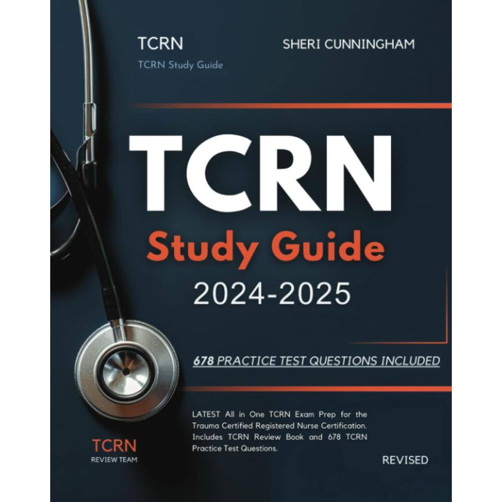 Guia de estudo Genérica TCRN 2024-2025 com livro de resenhas e 678 testes
