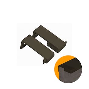 Ponteira Para Puxador Facetato Bronze de 18 Mm Pe183 Rometal