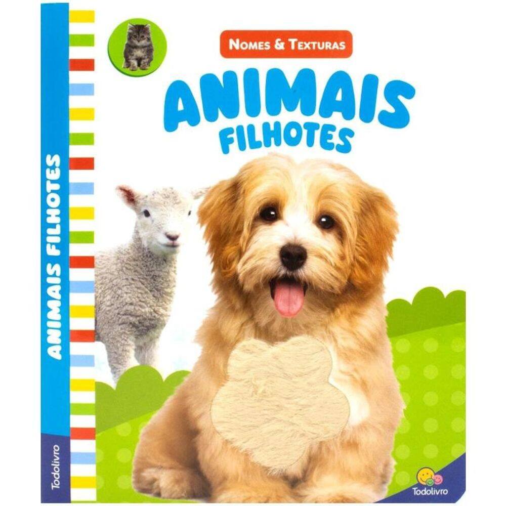 Nomes & Texturas: Animais Filhotes