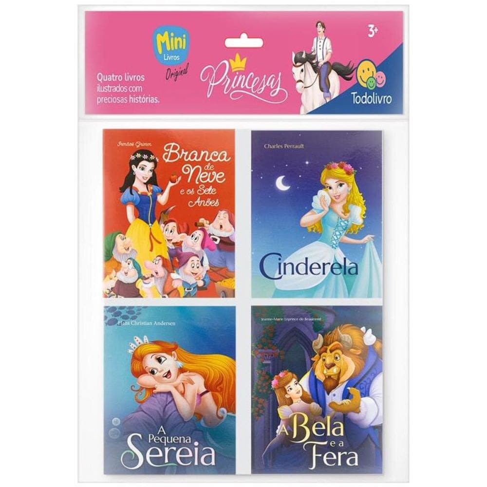 Minilivros Pack Princesas