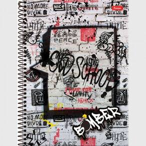 Caderno 10x1 Univ. Bomber 160Fls 31.6741-0 Capa 2 - Foroni