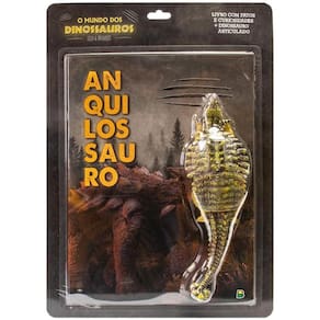 Mundo dos Dinossauros, O - Leia & Brinque: Anquilossauro