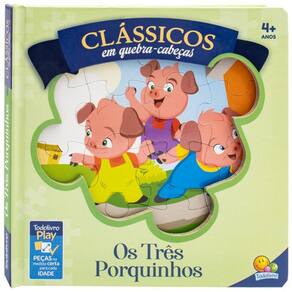 Clássicos em quebra-cabeças: Três Porquinhos, Os