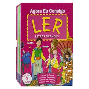 Agora Eu Consigo Ler Ii: (Rosa) Box (4T/4Und.)