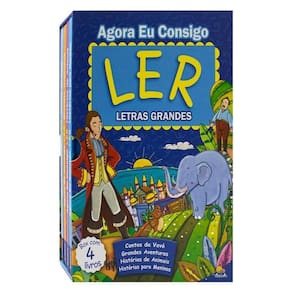 Agora Eu Consigo Ler Ii: (Azul) Box (4T/4Und.)