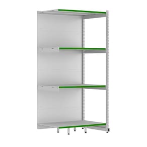 Rack Parede 202 Fit 60 Continuação Branco 90x60 Pe Verde