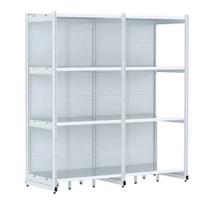 Rack Parede 202 Fit 60 Ate 2 Metros Branco 8 Bandeja Pe Bran