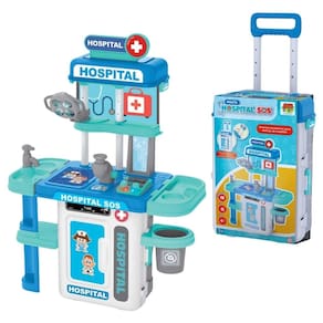 Kit Médico Infantil Completo Maleta Sos Brinquedo Educativo