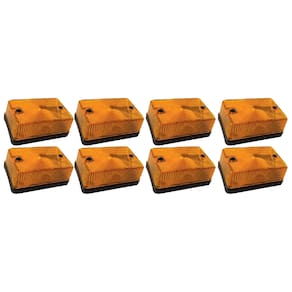 8 Lanterna Lateral Bau/carreta Recrusul - Am Pl0418 Pradolux