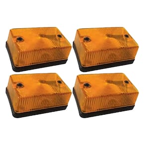 4 Lanterna Lateral Bau/carreta Recrusul - Am Pl0418 Pradolux
