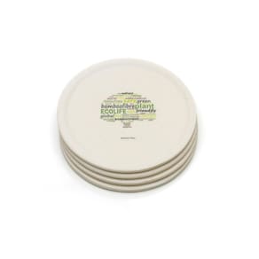 Conjunto de 12 Bolachas de Chopp em Fibra de Bambu Eco Tree