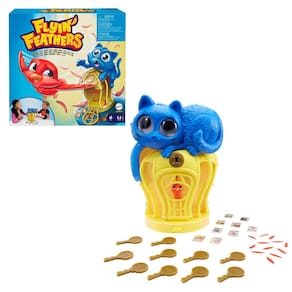 Jogo Mattel Games Flyin Feathers Kids com brinquedo Cat & Bird