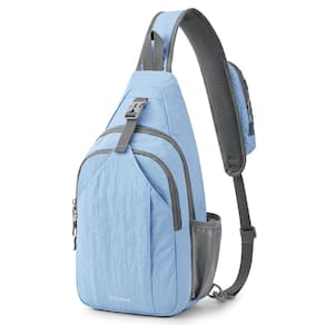 Sling Bag G4Free RFID Blocking Sling Mochila Sling azul claro