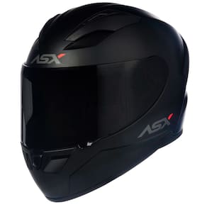 Capacete Asx City Solid Cor:Preto/Grafite;Tamanho:58