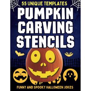 Estênceis de escultura de abóbora Genérica Halloween Templates x55