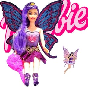 Boneca Princesa Fada Interativa Ideal Presente Meninas