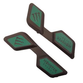 Borrachas Rabeta Bagageiro Bros 125/150/160 Moster Energy