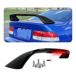 Spoiler Traseiro Honda Civic 1997 1998 Coupé Saia Type R Si