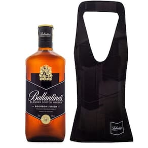 KIT Whisky Ballantines Bourbon Finish 750ml + Embalagem Presenteável