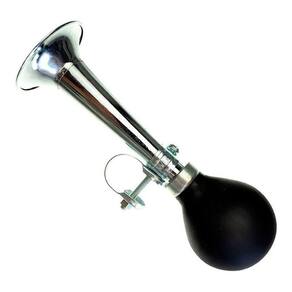 Buzina Padeiro Personalizada Corneta Cromo Air Honk Black