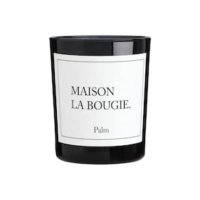 Vela MAISON LA BOUGIE Palm 180g com aroma de groselha preta, França