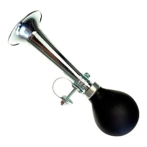 Buzina Padeiro Personalizada Corneta Cromo Air Honk Black