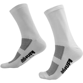 Meia HUPI Lisa Branco - Tamanho Plus 42-46