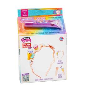 Blocos de Montar Tiaras + CandyGloss MK95 Laranja -Polibrinq