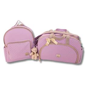 Kit Bolsas Maternidade Bebe Menina Menino Enxoval Miellu