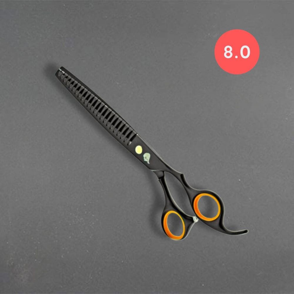 Tesoura Tubarão Pet Glow 8.0 Polegadas