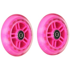 Rodas de scooter Razor PK Série A com rolamentos (conjunto de 2) rosa