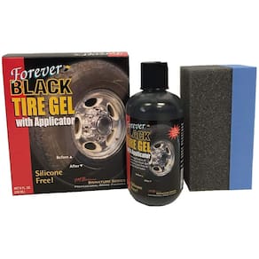 Gel de pneu Forever Car Care Products FB810 preto com aplicador
