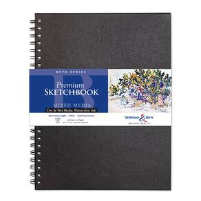 Caderno de esboços Stillman & Birn Beta Series Wirebound 9x12 cm
