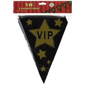 Acessório de festa Pennant Banner VIP Beistle (1 unidade)
