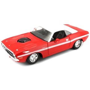 Modelo de carro Maisto 1970 Dodge Challenger R/T 1/24
