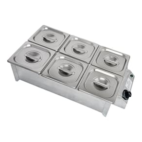 Buffet Rechaud 6 Cubas Elétrico Inox 127V Profissional