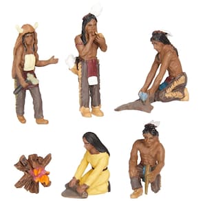 Estatueta Woodland Scenics Scenics Scenes Setters Native Americans 1.5