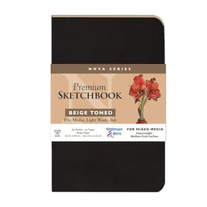 Caderno de Desenhos Stillman & Birn Nova Series Bege 5,5x8,5cm 150gs