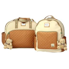 Kit Elegance Bolsa Grande Maternidade Personalizada Bebe +