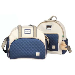 Kit Elegance Bolsa Média Maternidade Personalizada Bebe +