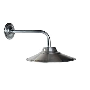 Arandela Tempo 100W Kit Luminária Prato Alumínio 110/220V