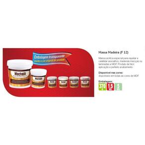 Massa para Calafetar Madeira Retok Acrilica 370 Gr Branco