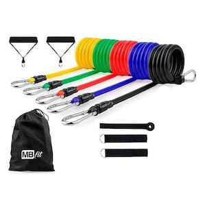 Kit Extensor Elastico Para Treino Exercicios Academia Yoga