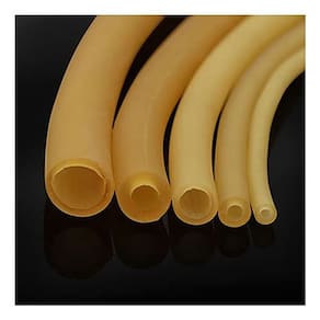 Mangueira de borracha JEEIJ Nature Latex ID 1,7 mm x OD 4,5 mm 1 m