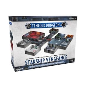 Conjunto modular de terreno de RPG Gale Force Nine Starship Ven