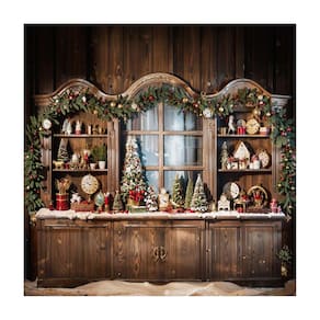 Panos de fundo fotográficos Kate Vintage Wood Armário 250x250cm